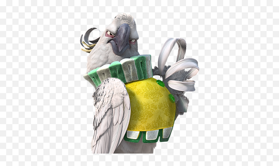 Rio - Nigel The Cockatoo Transparent Emoji,Emoji La Pelicula Coraline Muppets