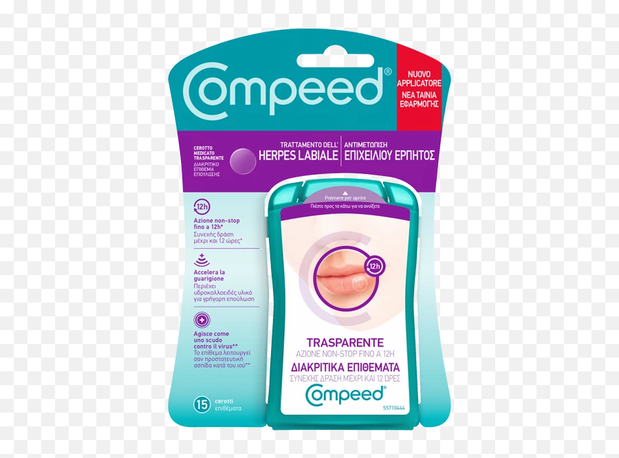 Compeed Trattamento Dellu0027herpes Labiale Compeed - Patch Bouton De Fievre Emoji,Emoticon Raffreddore