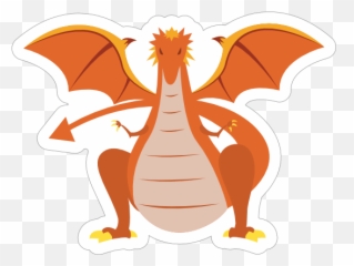Menacing Orange Dragon Sticker - V Rng Phuong Tay Emoji,Menacing Emoji