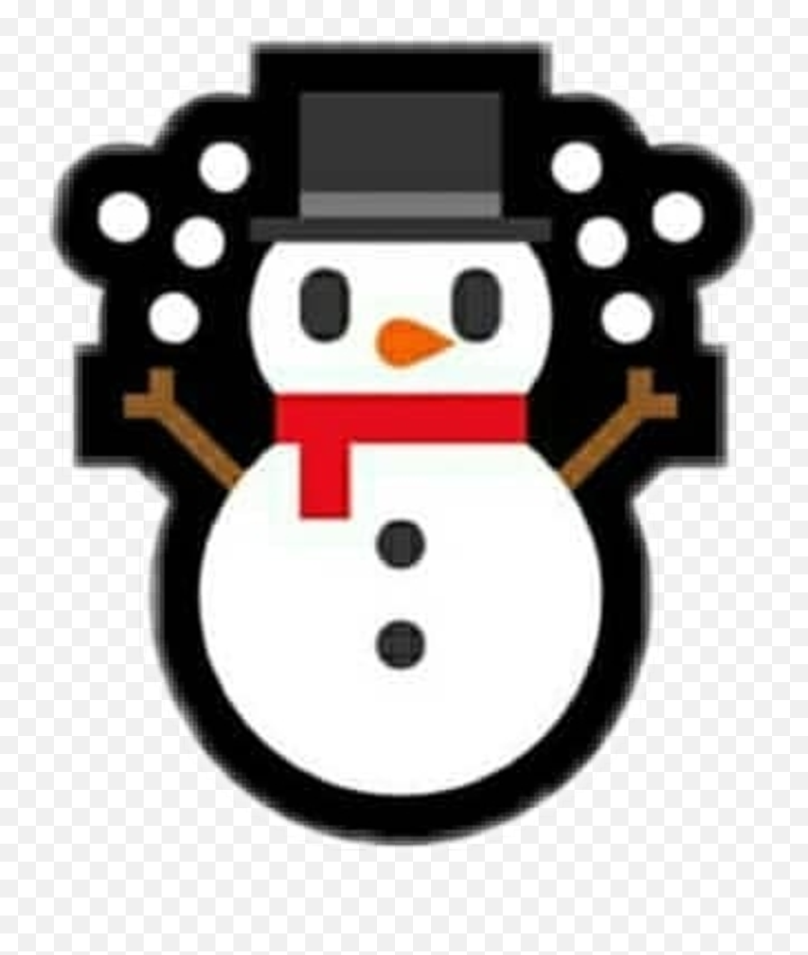 Download Nieve Sticker - Emoji Png Image With No Background Microsoft Snowman Emoji,Snowman Emoji