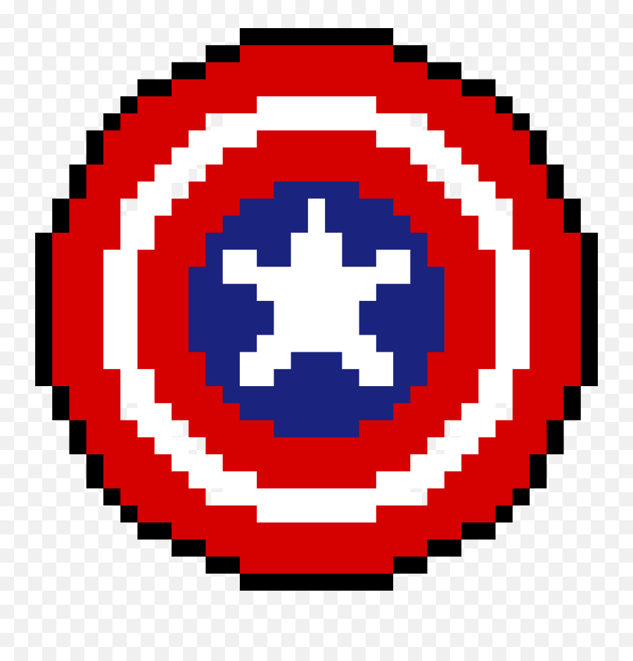 Teravikss Gallery - Escudo Capitan America Pixel Art Emoji,Buzz Lightyear Emoticon