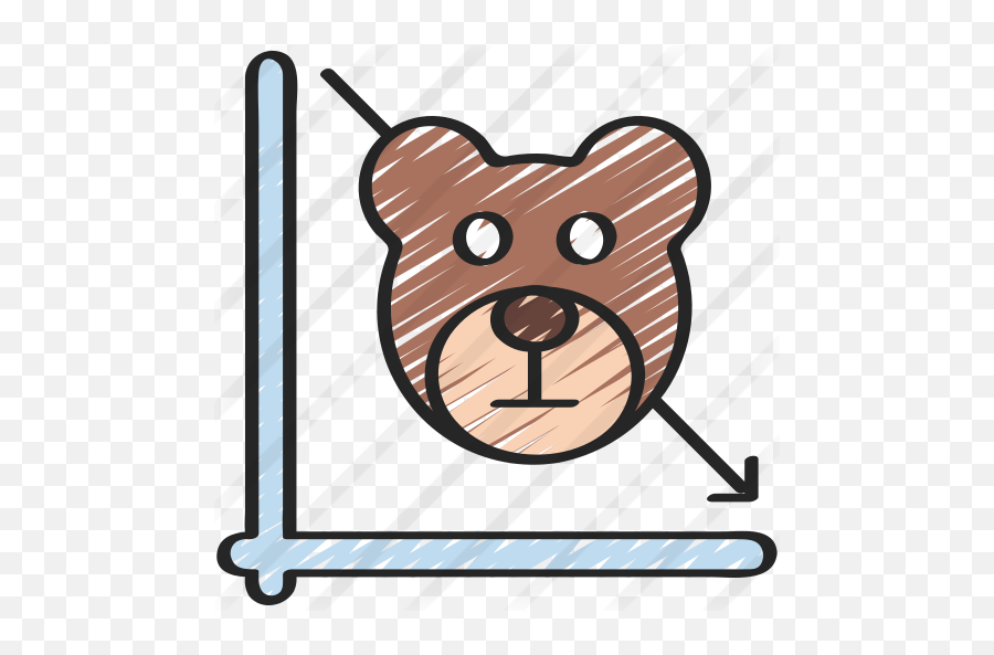 Bear Market - Free Business And Finance Icons Financial Loss Png Emoji,Cartoon Bear Emotions