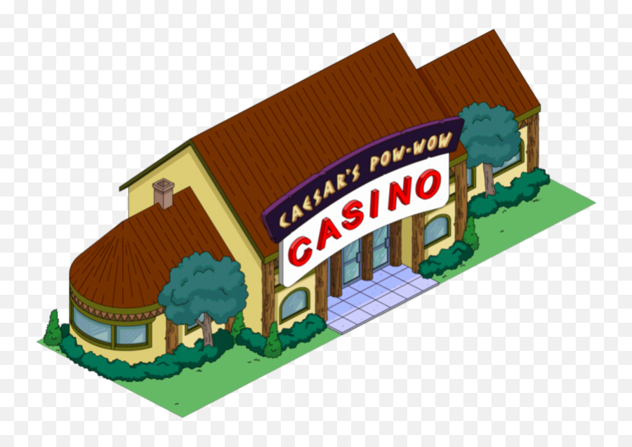 Caesars Pow - Simpsons Tapped Out Pow Wow Casino Emoji,Indian Pow Wow Emoticon