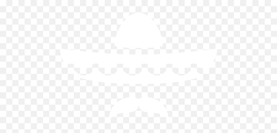 White Sombrero Icon - Down To Fiesta Clip Art Emoji,Sombrero Emoticon Facebook