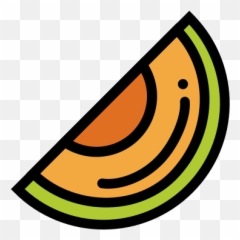 Melon Emoji - Dibujos De Un Melón,Cantelope Emoticon