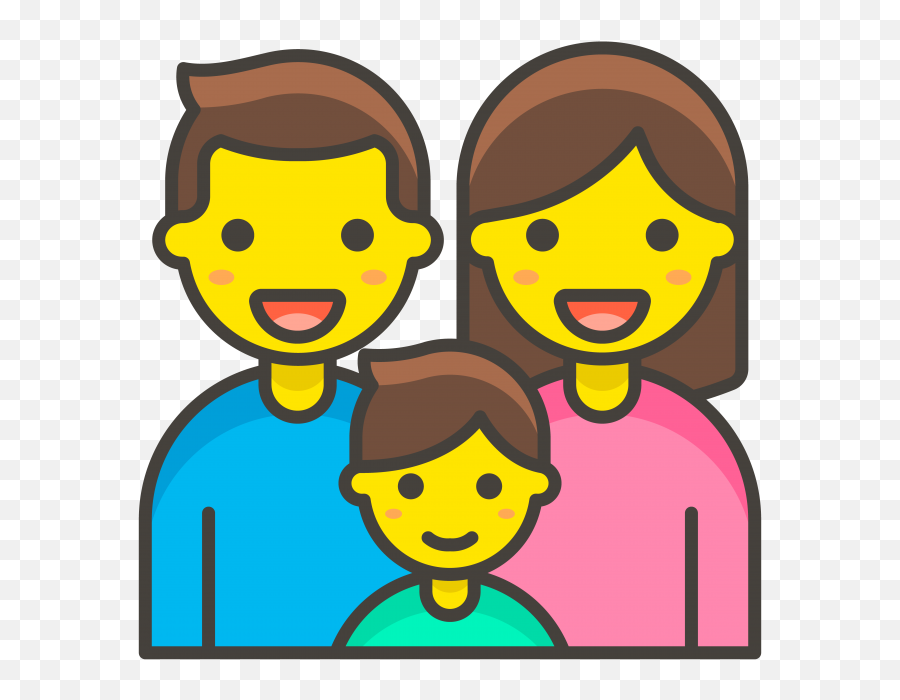 Download Family Man Woman Boy Emoji - Iconos De Familia Png,Iconos De Emojis
