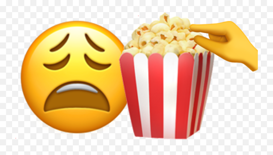 Discover Trending - Emoji Cross Face,Popcorn Emoticon Twitter