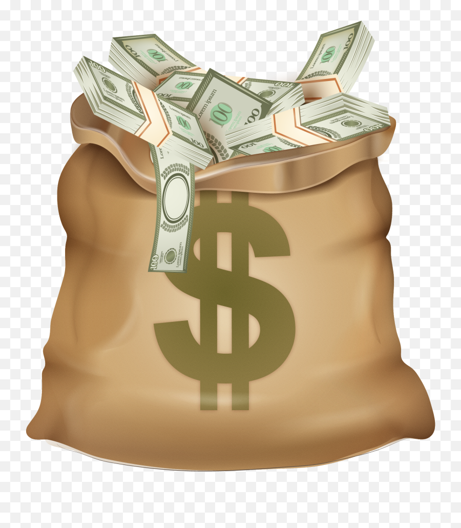Money Bag Emoji - Bag Of Money Png,Money Emoji