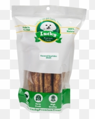 Pet Supplies 1 Pack Masters Best Friend Beef Basted Rawhide - Lucky Dog Treats Emoji,Chips Flavored Like Emotions
