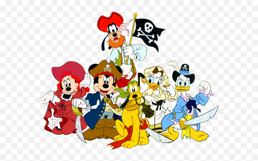 Disney Scrapbook Disney Mickey - Pirate Mickey Clipart Emoji,Disney Emotion Clipart Sad