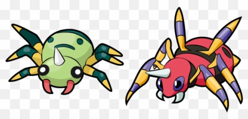 Pokemon Cursors Collection - Spinarak And Ariados Emoji,Yee Haw Emoji Body