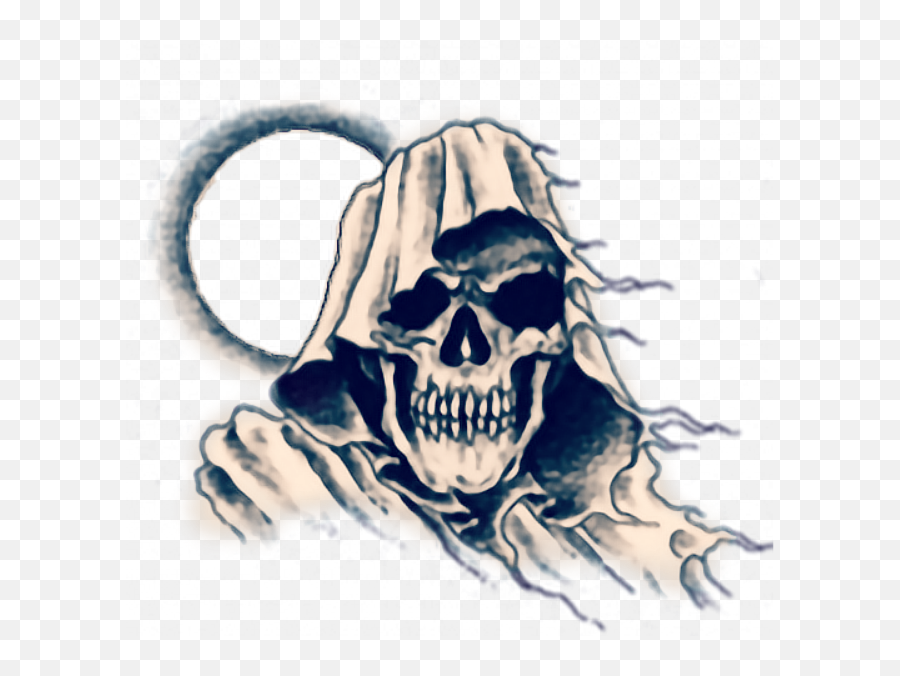 Dead Skull Hoodie Cold Death Sticker - Hoodie Skull Drawing Emoji,Dead Skull Emoji