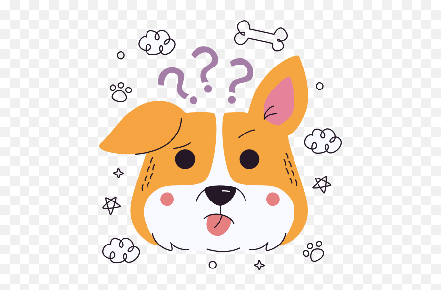Thinking Stickers - Sticker Emoji,Puking Dog Emoji