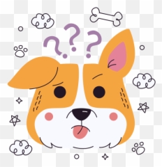 Thinking Stickers - Sticker Emoji,Puking Dog Emoji