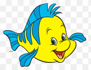 Download 762 Images About - Flounder From The Little Mermaid Emoji,Little Mermaid Emoji