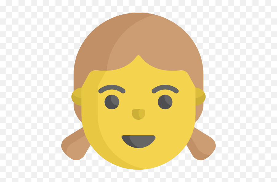 Girl - Free Smileys Icons Happy Emoji,Emoticon Virgo