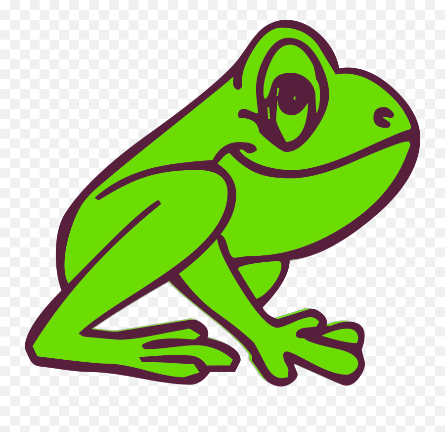 Really Cool Blog Free Frog Clipart - Rana De Perfil Dibujo Emoji,Mexican Frog Emoticon