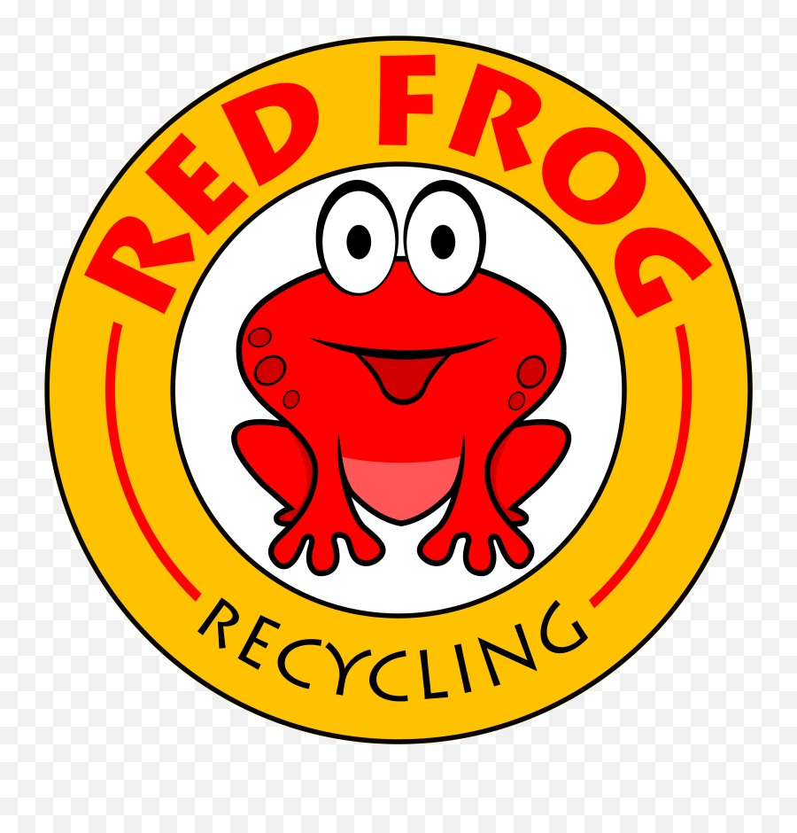 Red Frog Recycling - Red Frog Recycling Bin Emoji,Frog Emoticon