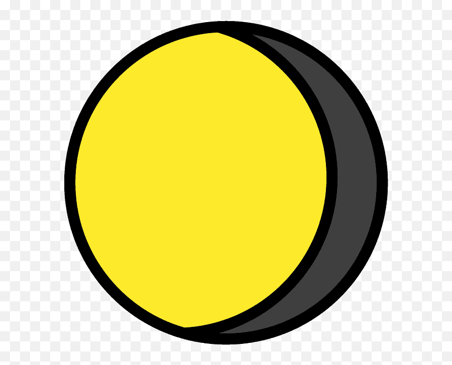 Waning Gibbous Moon Emoji Clipart Free Download Transparent - Dot,Youtube Emoji Transparent