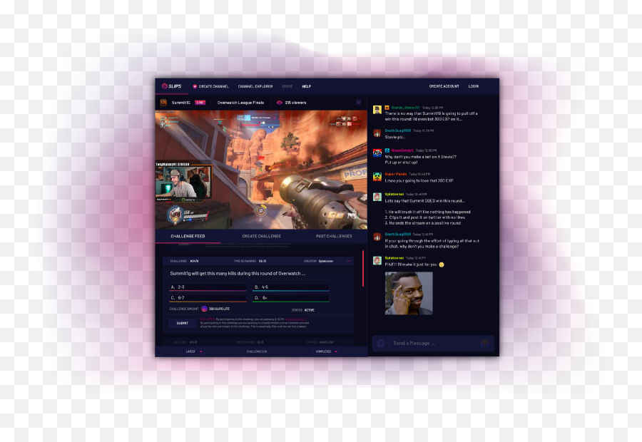 Slips - The Social Betting Platform For Gamers And Streamers Language Emoji,Emojis For Mixer