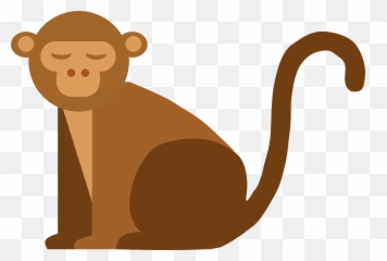 Zoo Animals - Monkey Icon Emoji,Jirafe Emojis Png