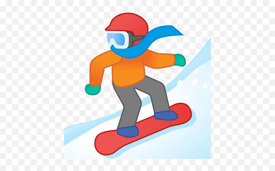 Persona Haciendo Snowboard Emoji,Emoji Levantando Dedo Indice