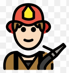 Firefighter Emoji Clipart Free Download Transparent Png,Fire Emojis Background