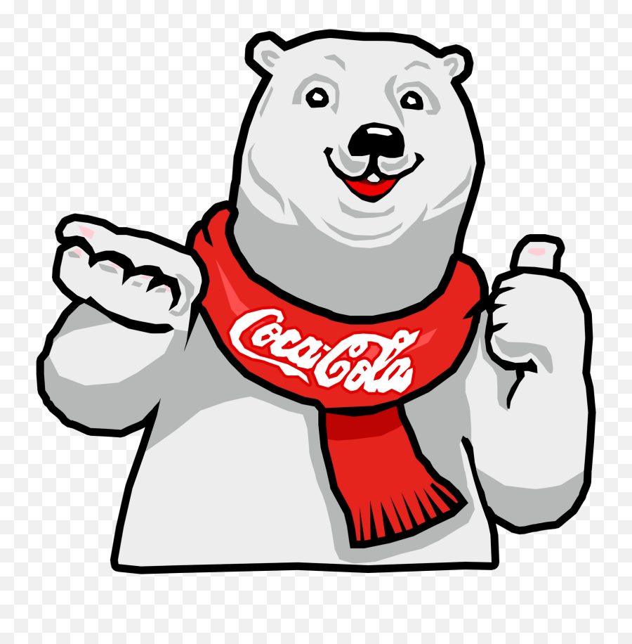 Coco Cola Bear Vector Png Png Mart Emoji,Emoji For Coca Cola