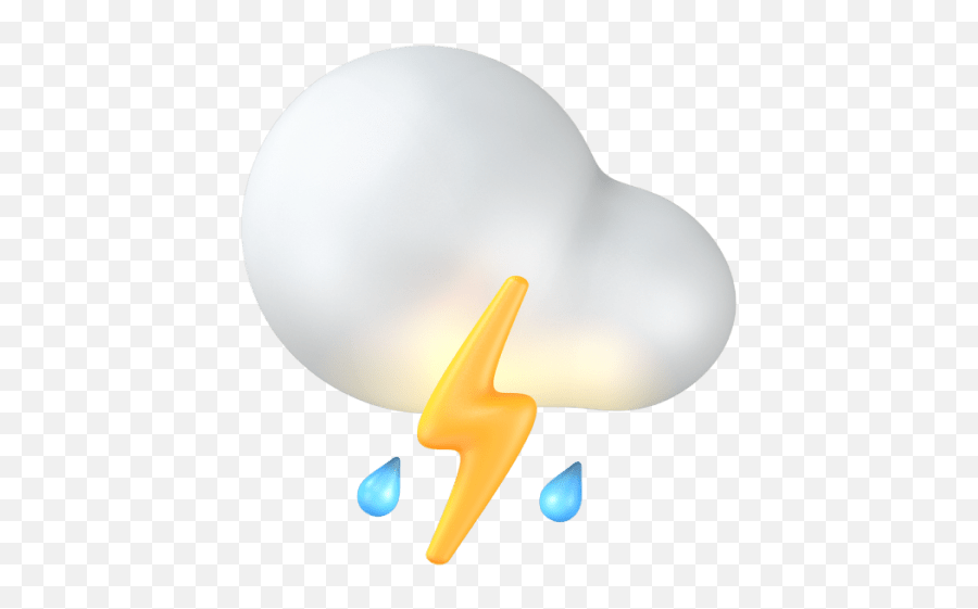 Buzz Fit Emoji,Thunder Cloud Emoji
