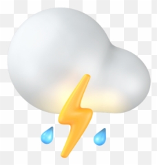 Buzz Fit Emoji,Thunder Cloud Emoji