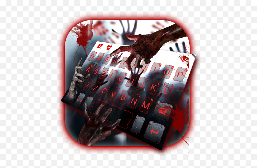 Bloody Walking Dead Keyboard Theme U2013 Apps On Google Play - Language Emoji,Walking Emoji Text