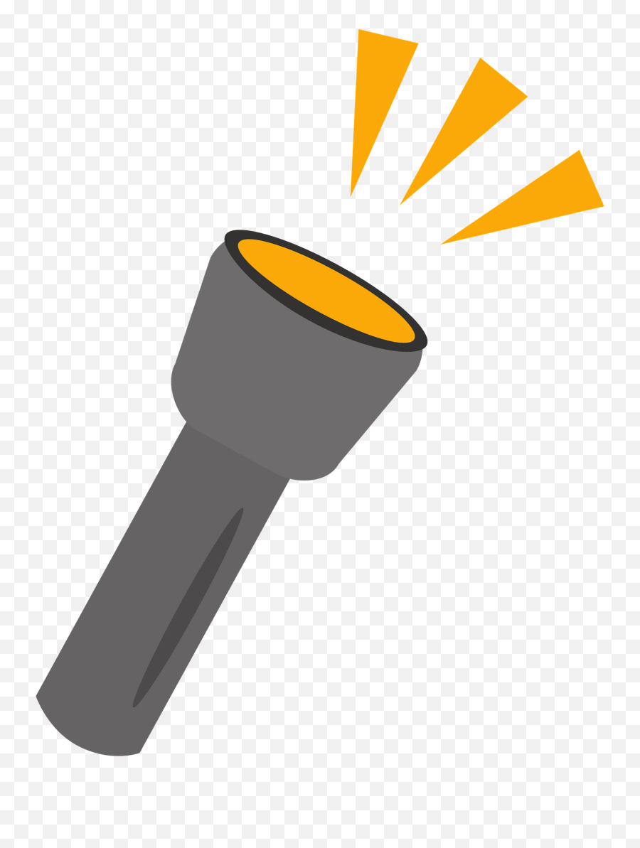 Flashlight Electric Torch Clipart - Torch Clipart Emoji,Torch Emoji