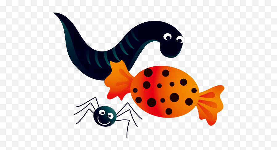 Halloween Drawing Jackolantern Fish Orange For Halloween - Dot Emoji,Fish Emoticon Text