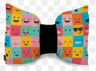 Kit 1 Almofada Mais Nó Big E Laço Emojis - Horizontal,Almofada De Emoji