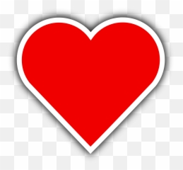 Heart Png With Border - Love Heart Emoji,Heart Emoji Border