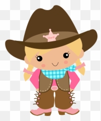 Library Of Western Girl Family Graphic Free Stock Png Files - Niños Vaqueros Animados Emoji,Cowboy Emoji Man