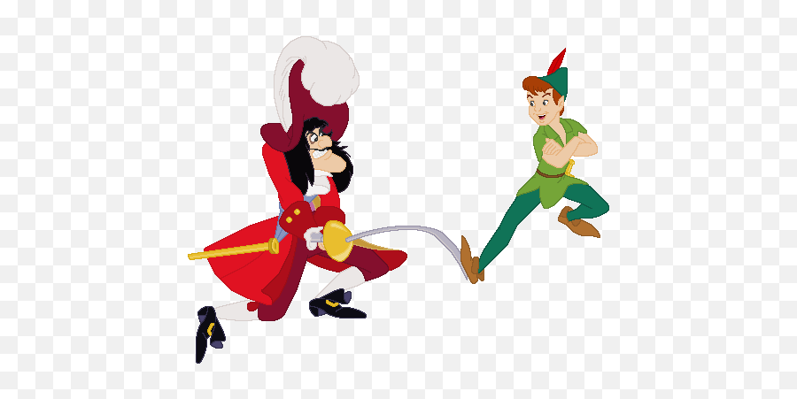 Peter Pan - Captain Hook Gif Transeparent Emoji,Emoticon Sbalordito