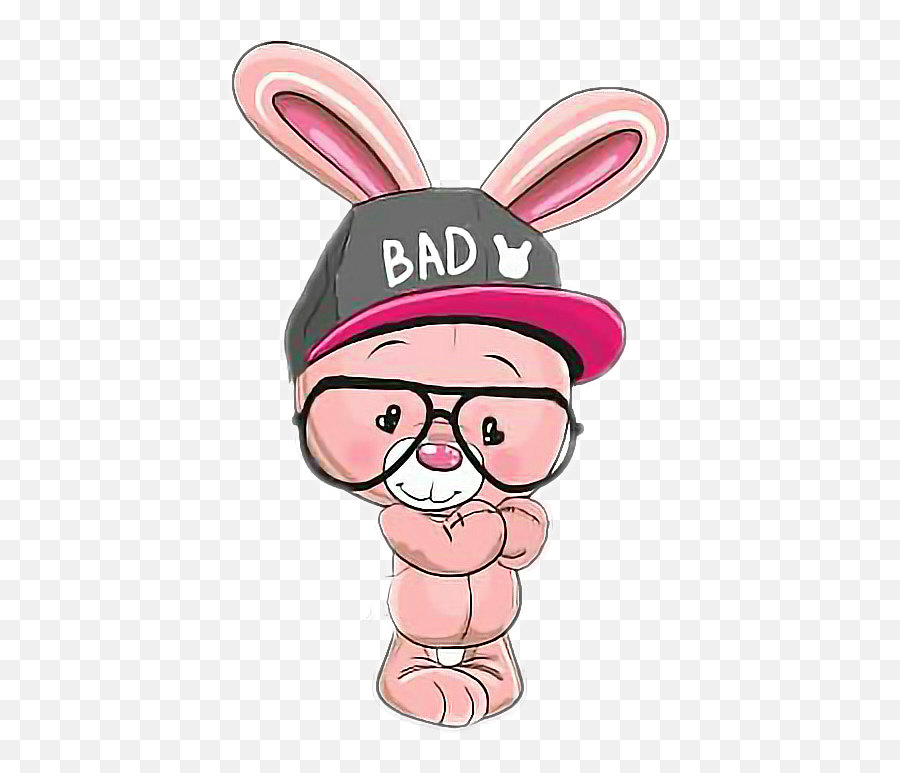 Emoji Symbol Cute Rabbit Sticker By Nrggiulia83 - Bad Bunny Easter,Cute Symbols For Emojis