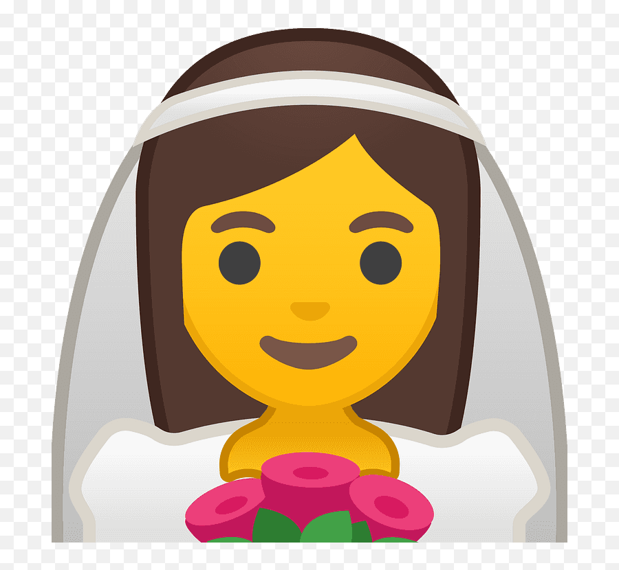 Bride Emoji Meaning With Pictures From A To Z - Emoji Esposa,Smiley Emoticon