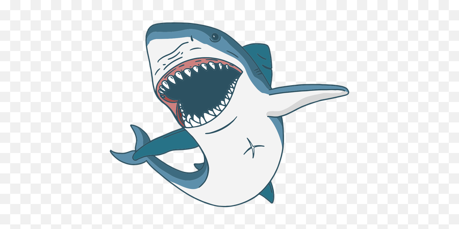 Shark Emoji Vector Set - Great White Shark,Shark Emoticon How To Make