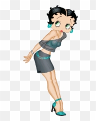 Black Betty Boop - Betty Boop Emoji,Betty Boop Emoji