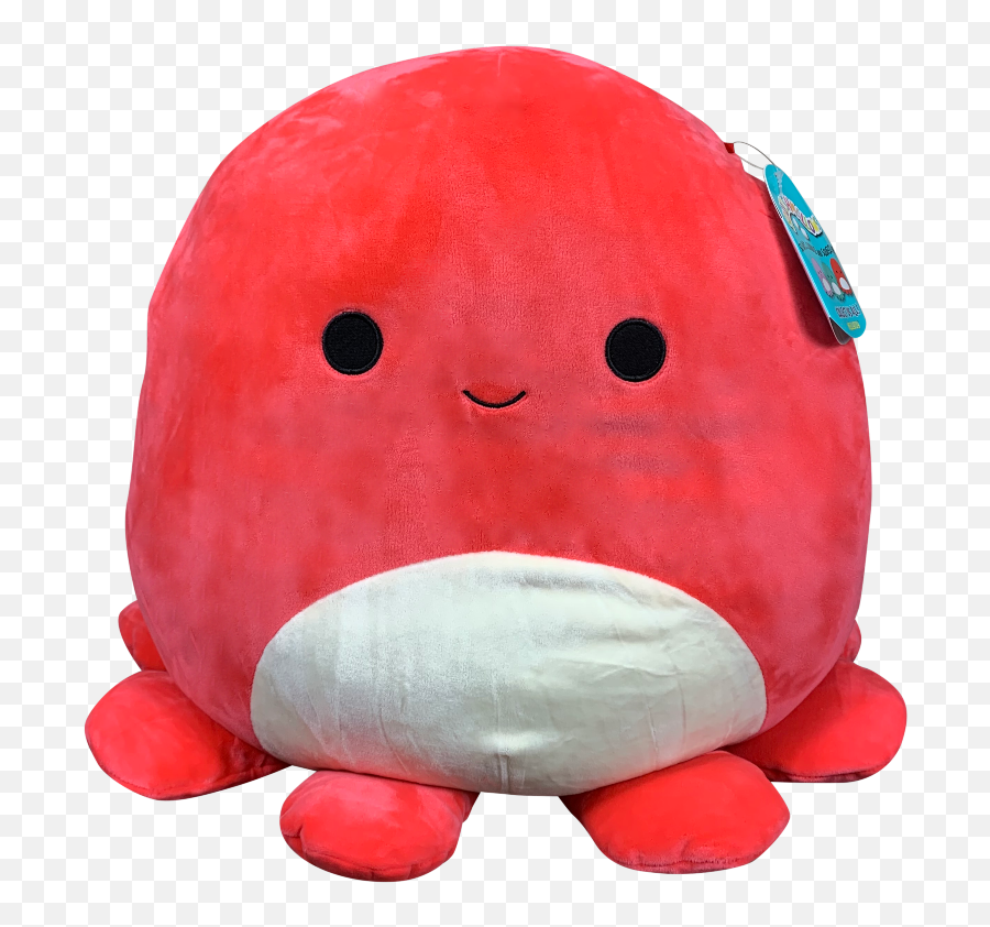 Squishmallow 12 Veronica The Octopus Plush Toy Pillow Pet - Red Squishmallow Emoji,Emoticon Character Plush Accent Pillow