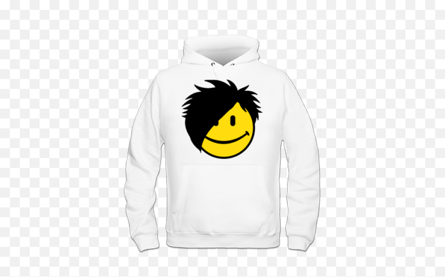 Sweatshirt À Capuche Emo Emoticon - Love Milfs Sweatshirt Emoji,Sad Emoticon Sweatshirt