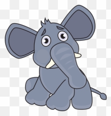 The Sophistry Of Republican Arguments - Sad Elephant Cartoon Sad Elephant Cartoon Transparent Emoji,Elephant Emoticon For Facebook