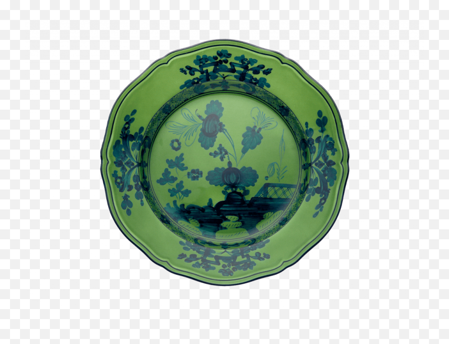 Oriente Italiano Malachite Dinner Plate - Oriente Italiano Malachite Richard Ginori Emoji,Thinking Emoji Xcom