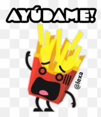 Sticker Maker - French Fries Emoji,Emoji Ayudame