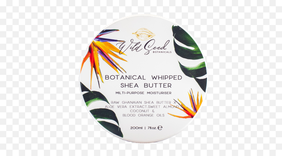 Wild Seed Botanicals Botanical Whipped Emoji,Sweet Emotions Whipped Shea Beauty Butter