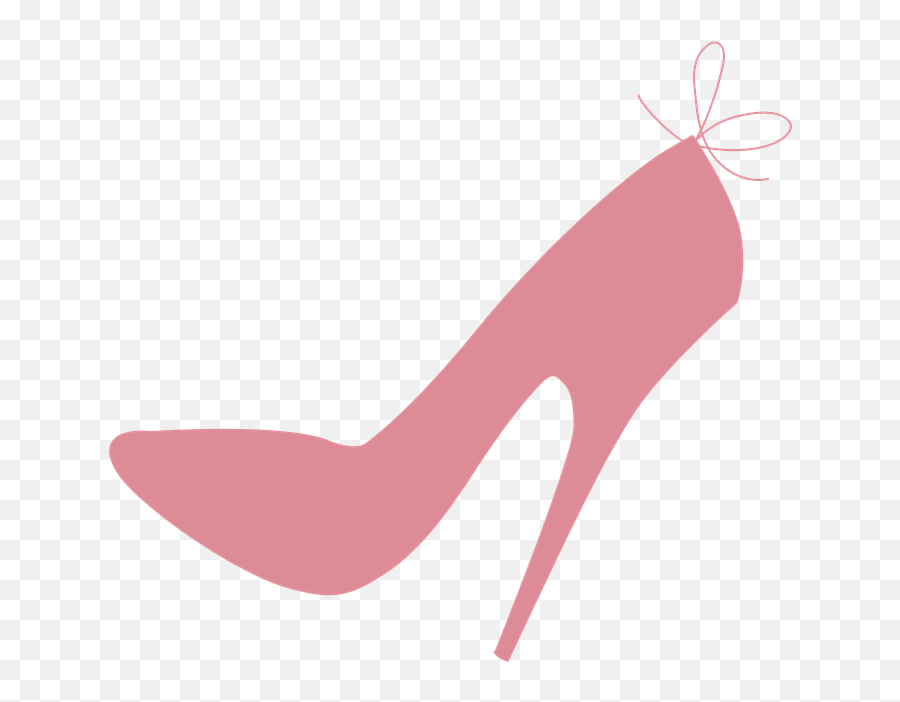 Transparent Pink Heel Clipart - Clipart Transparent Pink Heel Emoji,High Heel Emoticon Facebook