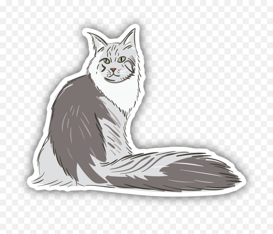 Pets - Cat Emoji,Grey Cat Emoticon
