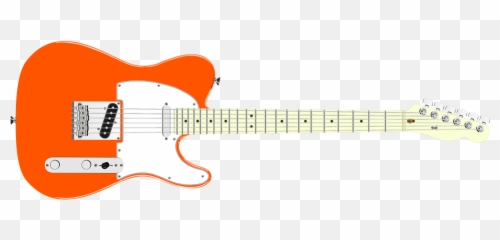 Guitar Orange Rock - Fender Telecaster Ge Smith Emoji,Rock Girl Guitar Emoticon Facebook